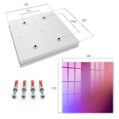 Key box for wall Colorful gradient