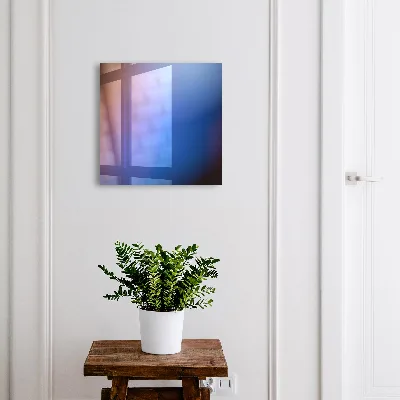 Wall mounted key box Colorful abstraction