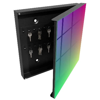 Key cabinet Colorful gradient
