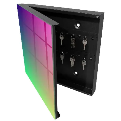 Key cabinet Colorful gradient
