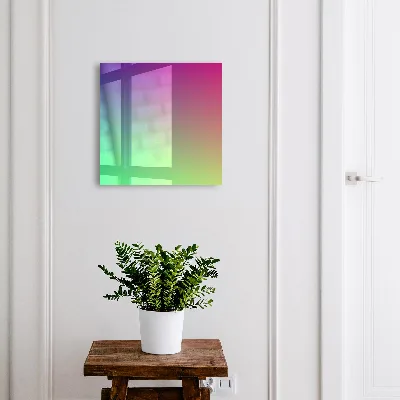 Key cabinet Colorful gradient