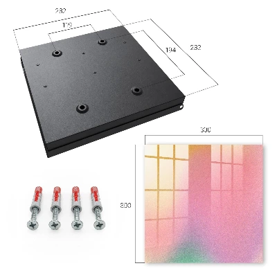 Key box for wall Colorful gradient