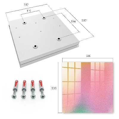 Key box for wall Colorful gradient