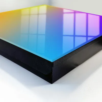 Wall mounted key box Colorful gradient
