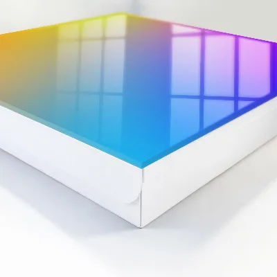 Wall mounted key box Colorful gradient