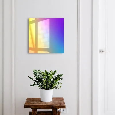 Wall mounted key box Colorful gradient