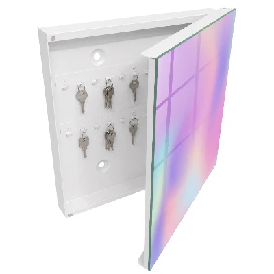 Key cabinet Pastel wave