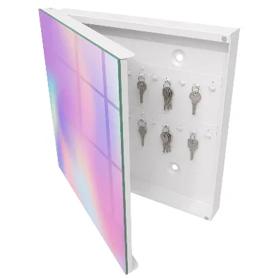 Key cabinet Pastel wave