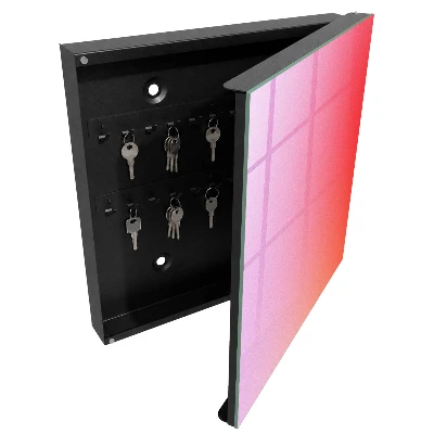 Key box for wall Colorful haze