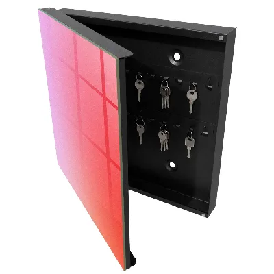Key box for wall Colorful haze