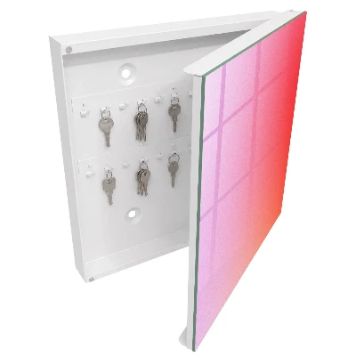 Key box for wall Colorful haze