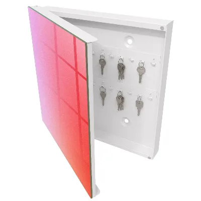 Key box for wall Colorful haze