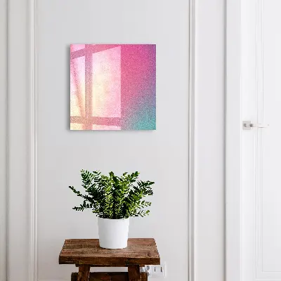 Wall mounted key box Pastel gradient
