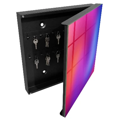 Key box for wall Colorful delight