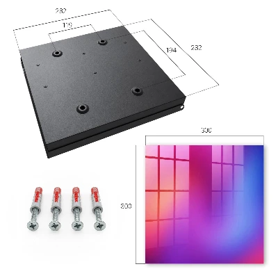 Key box for wall Colorful delight