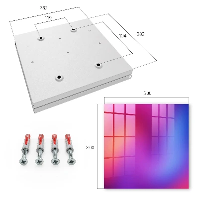 Key box for wall Colorful delight