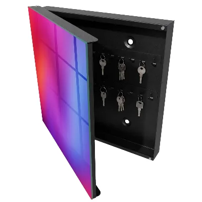 Key box for wall Colorful delight