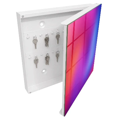 Key box for wall Colorful delight