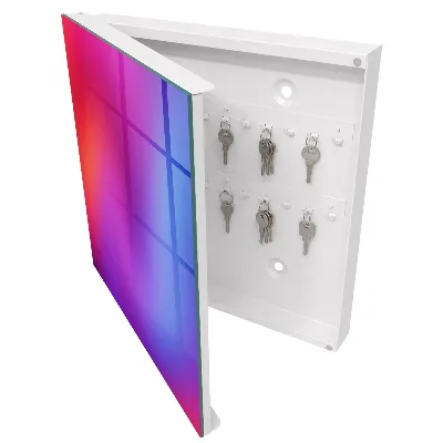 Key box for wall Colorful delight