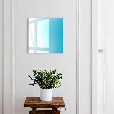 Wall mounted key box Blue gradient