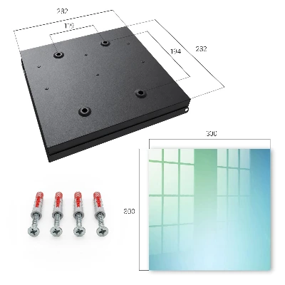 Key box for wall Colorful gradient