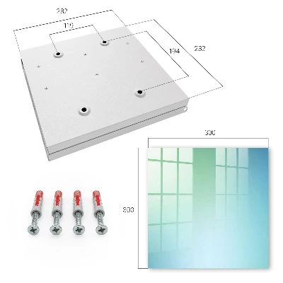 Key box for wall Colorful gradient