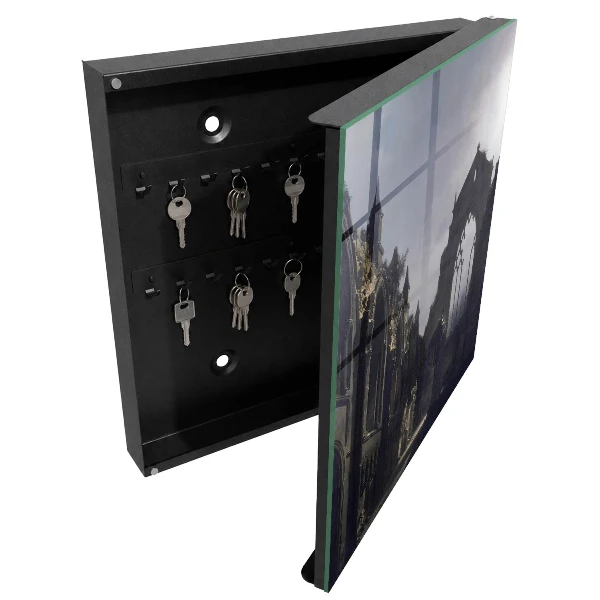 Wall mounted key box Mysterious ruins