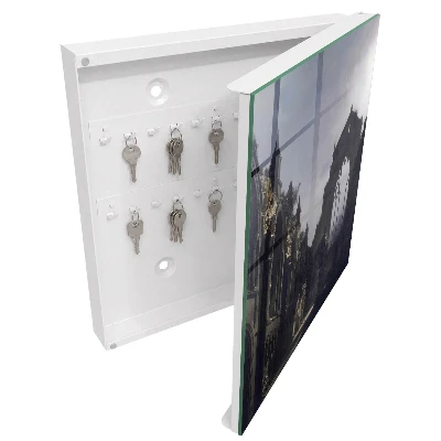 Wall mounted key box Mysterious ruins