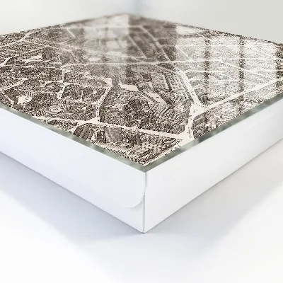 Key cabinet City map