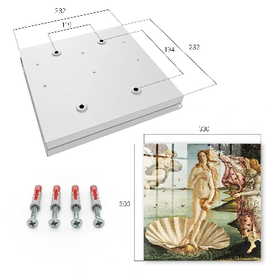 Key box for wall The Birth of Venus
