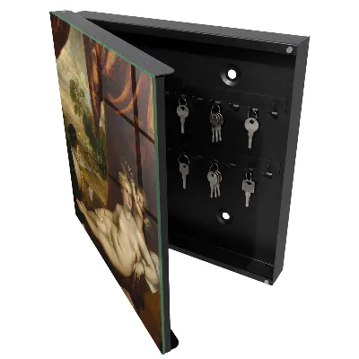 Key box for wall Titian Venus and the Lute Player