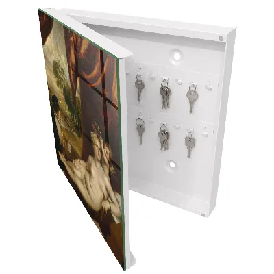 Key box for wall Titian Venus and the Lute Player