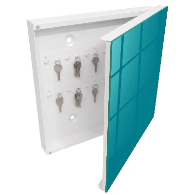 Key box for wall Cool turquoise