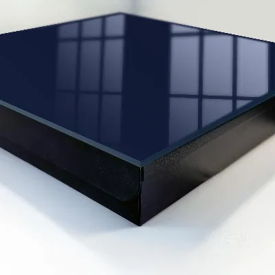 Wall mounted key box Dark navy blue