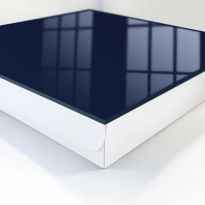 Wall mounted key box Dark navy blue