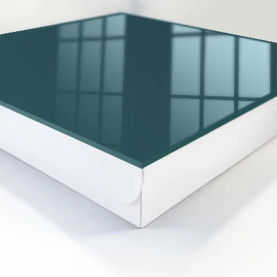 Wall mounted key box Dark turquoise