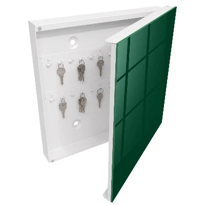 Key cabinet Bottle green