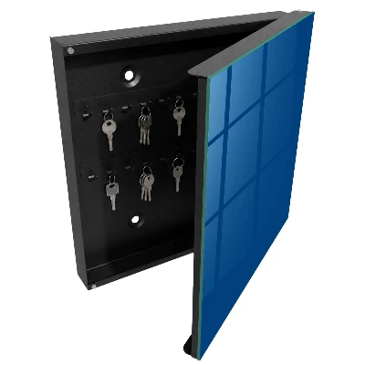 Key box for wall Dark blue