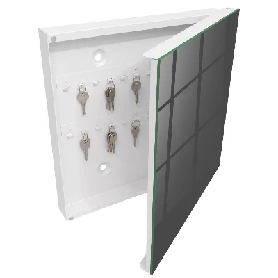 Wall mounted key box Dark grey