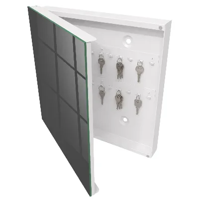 Wall mounted key box Dark grey