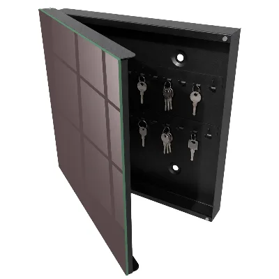 Key cabinet Faded brown