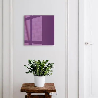 Wall mounted key box Vibrant purple