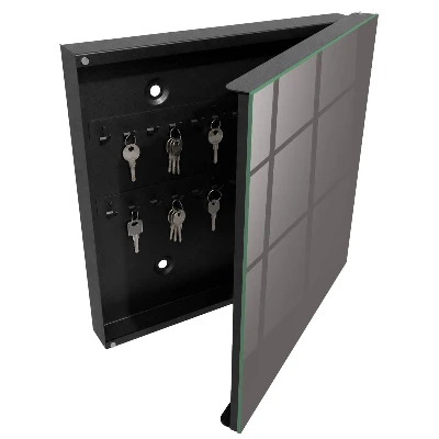 Key box for wall Dark grey