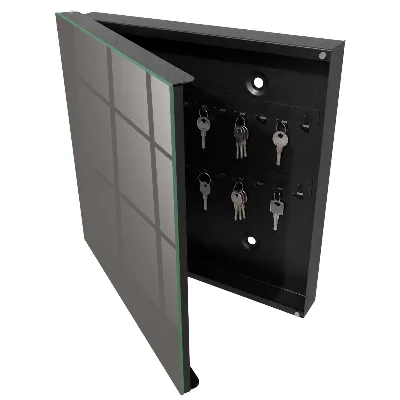 Key box for wall Dark grey