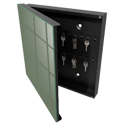 Key box for wall Dark sage