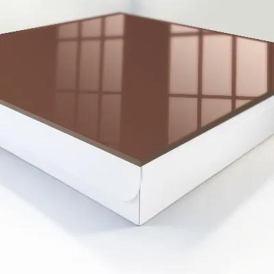Wall mounted key box Brown color