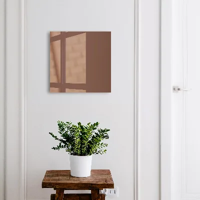 Wall mounted key box Brown color