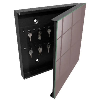 Key cabinet Ash brown