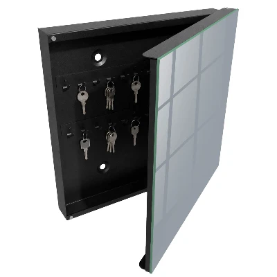 Key box for wall Grey