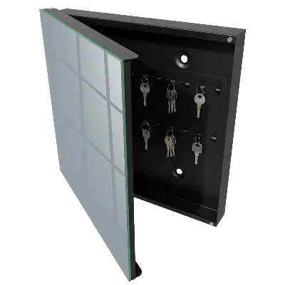 Key box for wall Grey